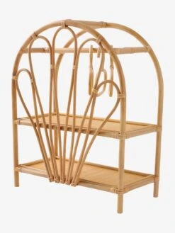 Armoire Poupon En Rotin Beige - Vertbaudet -Premier âge Boutieque armoire poupon en rotin 2