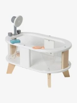 Baignoire Poupon Plexi/bois FSC® Blanc - Vertbaudet -Premier âge Boutieque baignoire poupon plexibois fsc 4