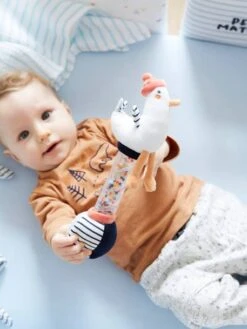 Bâton De Pluie LEON SUR LE PONTON Multicolore - Vertbaudet -Premier âge Boutieque baton de pluie leon sur le ponton 2