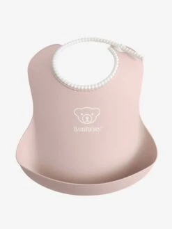 Bavoir Avec Récupérateur BABYBJORN Rose Pastel - Baby Bjorn -Premier âge Boutieque bavoir avec recuperateur babybjorn 3