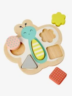 Coffret De 3 Jeux D'éveil En Bois FSC® Multicolore - Vertbaudet -Premier âge Boutieque coffret de 3 jeux deveil en bois fsc 3