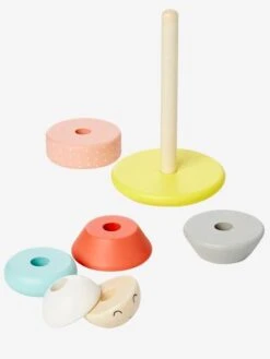 Coffret De 3 Jeux D'éveil En Bois FSC® Multicolore - Vertbaudet -Premier âge Boutieque coffret de 3 jeux deveil en bois fsc 4