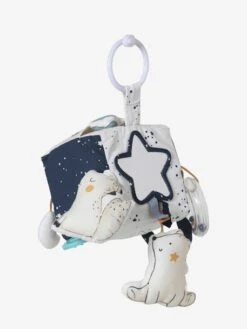 Cube D'activités à Suspendre CÉLESTE Bleu - Vertbaudet 13 Cube D'activités à Suspendre CÉLESTE Bleu - Vertbaudet -Premier âge Boutieque cube dactivites a suspendre celeste 5