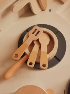 Cuisinette équipée Avec Rideau - En Bois FSC® Multicolore - Vertbaudet -Premier âge Boutieque cuisinette equipee avec rideau en bois fsc 4