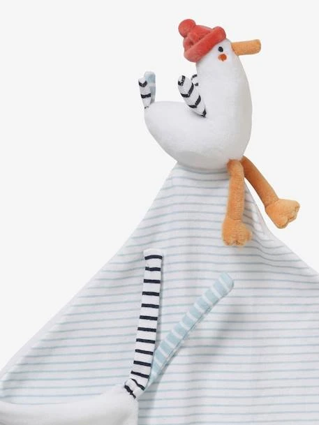 Doudou Carré LEON SUR LE PONTON Multicolore - Vertbaudet 4 Doudou Carré LEON SUR LE PONTON Multicolore - Vertbaudet – Image 2