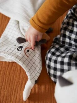 Premier âge Boutieque -Premier âge Boutieque doudou carre mes petits jouets 1