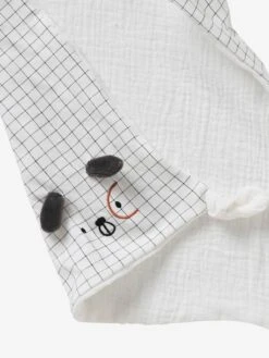 Doudou Carré MES PETITS JOUETS Multicolore - Vertbaudet -Premier âge Boutieque doudou carre mes petits jouets 3