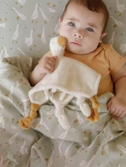 Doudou Little Goose - LITTLE DUTCH Blanc - Little Dutch -Premier âge Boutieque doudou little goose little dutch 4