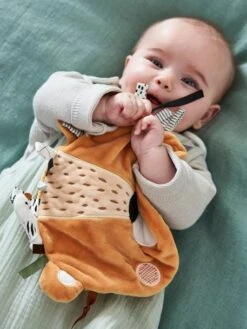 Doudou Plat Tanzanie Orange - Vertbaudet 7 Doudou Plat Tanzanie Orange - Vertbaudet -Premier âge Boutieque doudou plat tanzanie 1