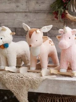 Faon à Bascule En Bois FSC® Multicolore - Vertbaudet -Premier âge Boutieque faon a bascule en bois fsc 3