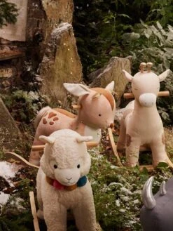 Faon à Bascule En Bois FSC® Multicolore - Vertbaudet -Premier âge Boutieque faon a bascule en bois fsc 4