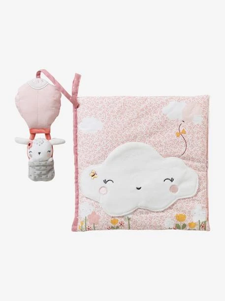 Grand Livre D'éveil Et Marionnettes à Doigts En Velours PAYS ROSE Multicolore - Vertbaudet 4 Grand Livre D'éveil Et Marionnettes à Doigts En Velours PAYS ROSE Multicolore - Vertbaudet – Image 2