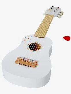 Guitare En Bois FSC® Blanc - Vertbaudet -Premier âge Boutieque guitare en bois fsc 2