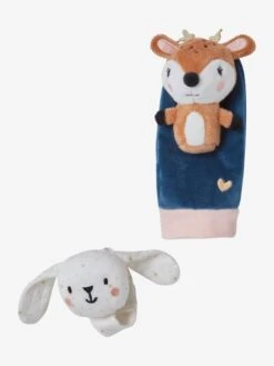 Hochets Mains Et Pieds Forêt Enchantée Multicolore - Vertbaudet -Premier âge Boutieque hochets mains et pieds foret enchantee 4