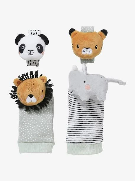 Hochets Mains Et Pieds TANZANIE Multicolore - Vertbaudet 3 Hochets Mains Et Pieds TANZANIE Multicolore - Vertbaudet