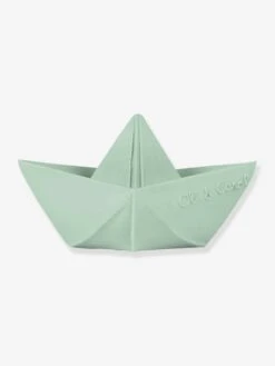 Jouet De Bain Bateau Origami - OLI & CAROL Menthe - Oli Et Carol -Premier âge Boutieque jouet de bain bateau origami oli carol 3