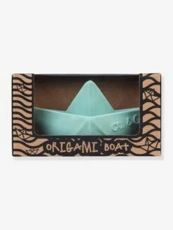 Jouet De Bain Bateau Origami - OLI & CAROL Menthe - Oli Et Carol -Premier âge Boutieque jouet de bain bateau origami oli carol 4