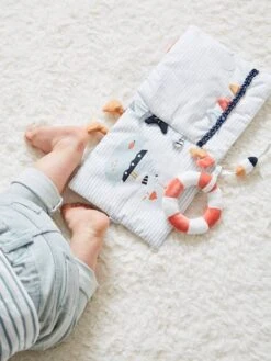 Livre D'éveil Accordéon LEON SUR LE PONTON Multicolore - Vertbaudet -Premier âge Boutieque livre deveil accordeon leon sur le ponton 4