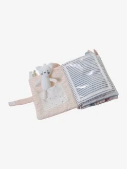 Livre Photos + Activités CHAT ROSE Rose - Vertbaudet -Premier âge Boutieque livre photos activites chat rose 2