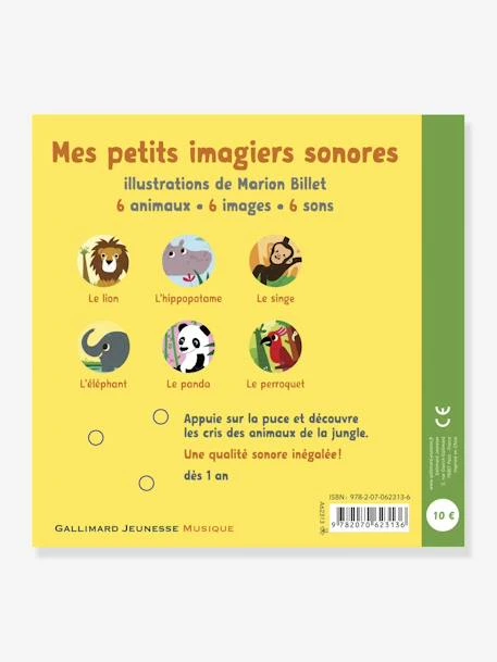 Livre Sonore La Jungle GALLIMARD JEUNESSE Jaune - Gallimard 4 Livre Sonore La Jungle GALLIMARD JEUNESSE Jaune - Gallimard – Image 2