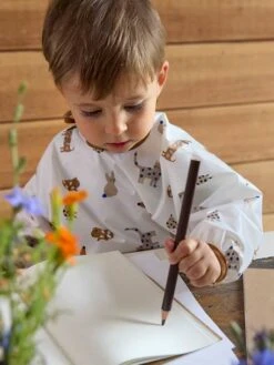 Lot De 2 Bavoirs Manches Longues LÄSSIG Little Forest Renard - Vert Ol - Lassig -Premier âge Boutieque lot de 2 bavoirs manches longues lassig 5