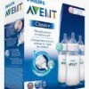 Lot De 3 Biberons 330 Ml Philips AVENT Anti-colic Transparent - Philips Avent -Premier âge Boutieque lot de 3 biberons 330 ml philips avent anti colic