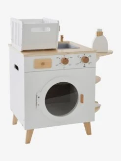 Machine à Laver Et à Repasser En Bois FSC® Blanc - Vertbaudet 13 Machine à Laver Et à Repasser En Bois FSC® Blanc - Vertbaudet -Premier âge Boutieque machine a laver et a repasser en bois fsc 5