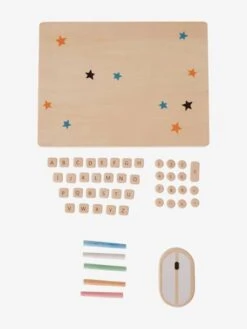 Ordinateur Portable En Bois FSC® Noir - Vertbaudet -Premier âge Boutieque ordinateur portable en bois fsc 2