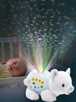 Ourson Dodo Nuit étoilée VTECH Blanc - Toutes Les Marques -Premier âge Boutieque ourson dodo nuit etoilee vtech 4