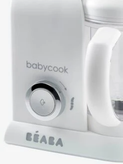 Robot 4 En 1 BEABA Babycook Solo Blanc/vert - Beaba -Premier âge Boutieque robot 4 en 1 beaba babycook solo 5