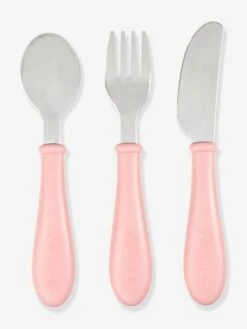 Set 3 Couverts D'apprentissage Inox BEABA Airy Green - Beaba -Premier âge Boutieque set 3 couverts dapprentissage inox beaba 5