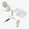 Set Accessoires Hygiène Poupon En Bois FSC® Blanc - Vertbaudet -Premier âge Boutieque set accessoires hygiene poupon en bois fsc