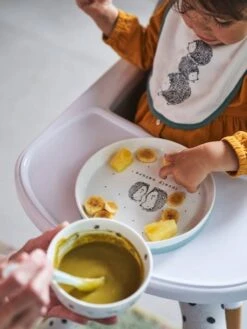 Set Vaisselle En Céramique Et Silicone HANOÏ Hérissons - Vertbaudet -Premier âge Boutieque set vaisselle en ceramique et silicone hanoi 3