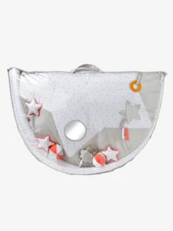 Tapis D'éveil Pluie D'étoiles Blanc Imprimé - Vertbaudet -Premier âge Boutieque tapis deveil pluie detoiles 4