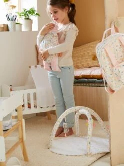 Premier âge Boutieque -Premier âge Boutieque tapis deveil pour poupon en gaze de coton 1