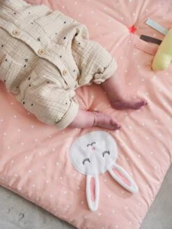 Tapis D'éveil Souple Sans Arche Sweet Fun Rose Imprimé - Vertbaudet -Premier âge Boutieque tapis deveil souple sans arche sweet fun 1