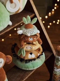 Tour à Empiler En Tissu TANZANIE Multicolore - Vertbaudet -Premier âge Boutieque tour a empiler en tissu tanzanie 3