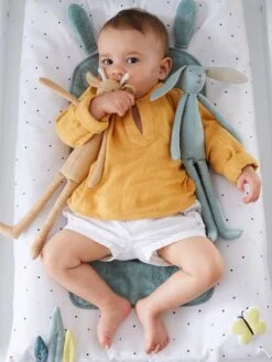 Trio De Poupées En Lin Multicolore - Vertbaudet -Premier âge Boutieque trio de poupees en lin 1