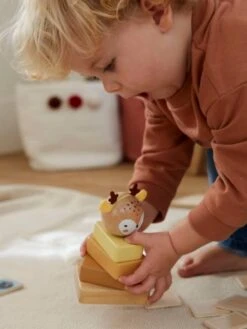 Trio De Tours à Empiler En Bois FSC® Bois - Vertbaudet -Premier âge Boutieque trio de tours a empiler en bois fsc 3